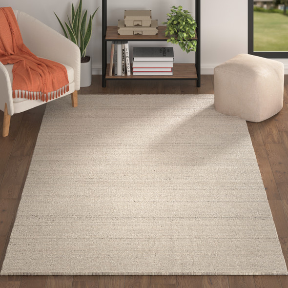 LR Home Zenith 82562 Ivory Rug
