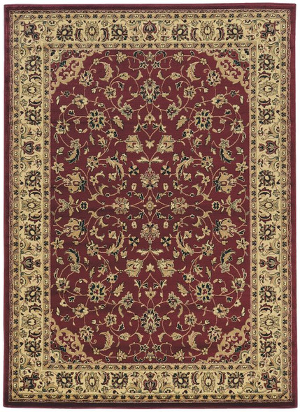 Radici Castello 953 Burgundy Rug