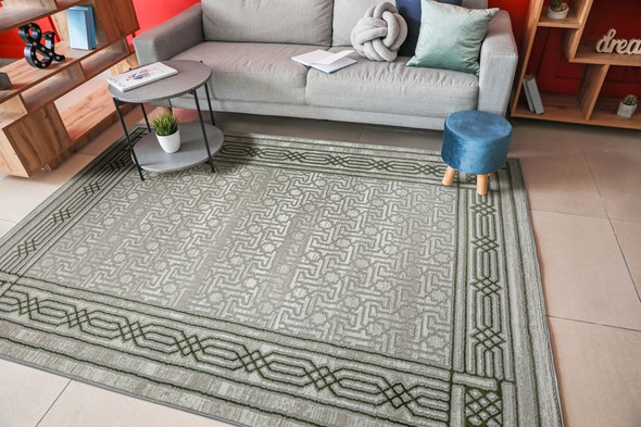 Radici Davide 1231 Green Rug