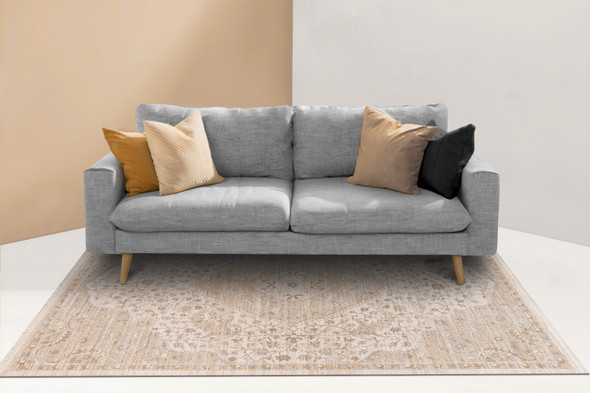 Dynamic Irving 15558 816 Beige Cream Rust Rug