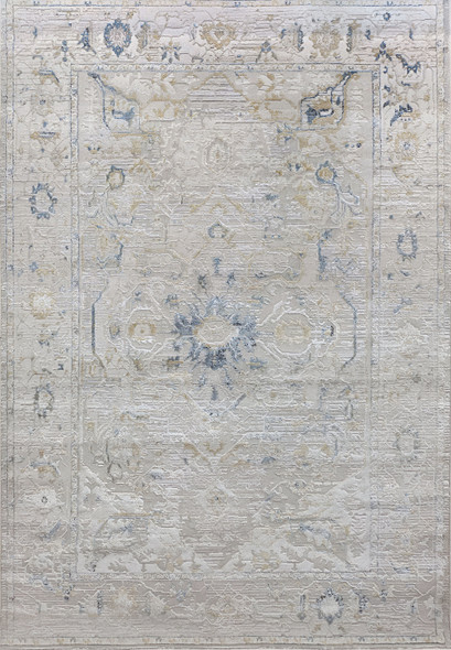 Dynamic Reha 1066 185 Cream Beige Blue Rug