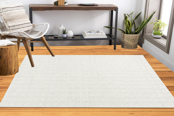 Dynamic Teak 12801 100 Ivory Rug