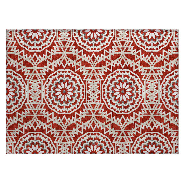 Addison Chantille ACN619 Red Rug