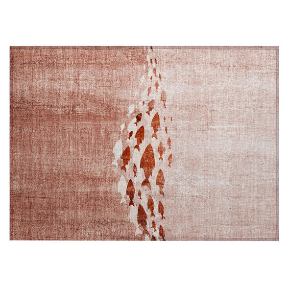Addison Chantille ACN627 Terracotta Rug