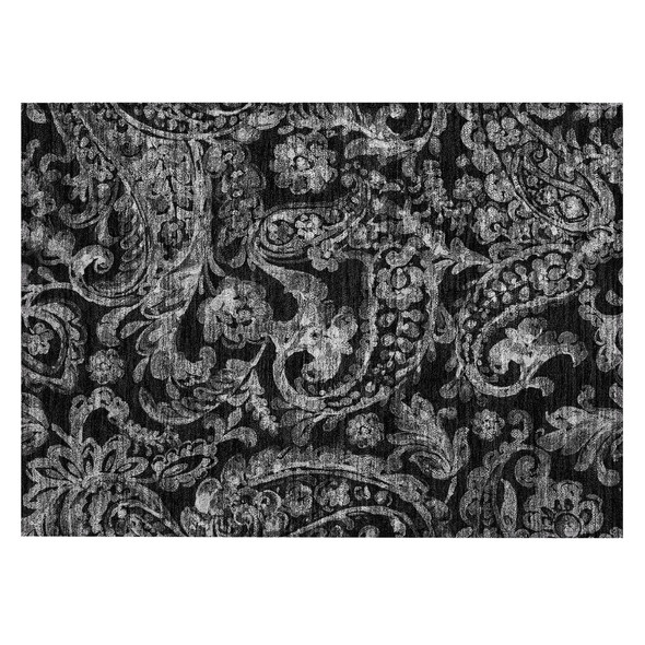 Addison Chantille ACN835 Black Rug