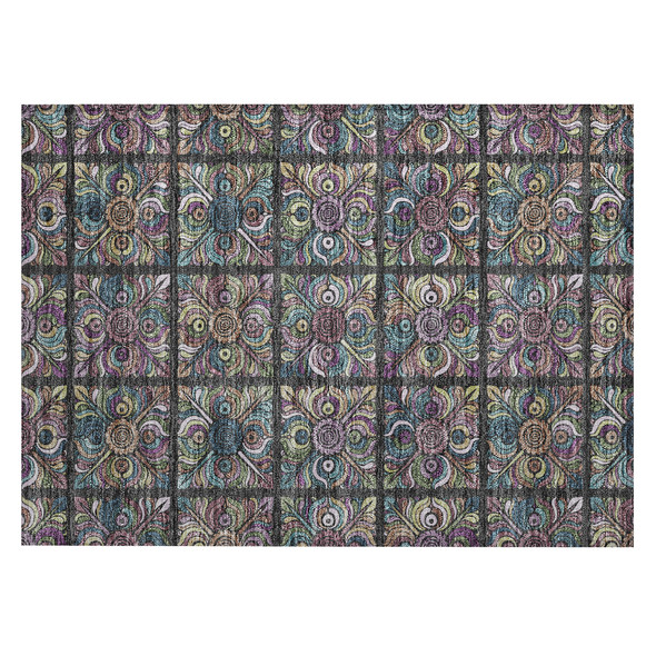 Addison Chantille ACN852 Black Rug