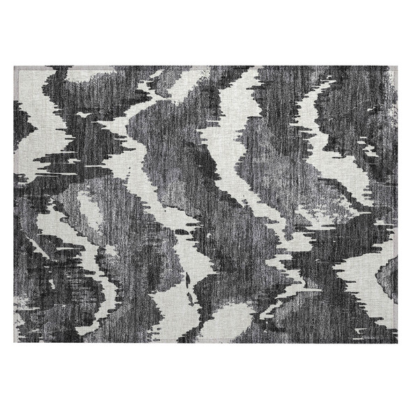 Addison Chantille ACN865 Black Rug