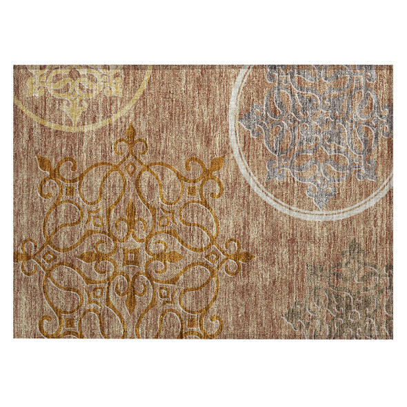 Addison Chantille ACN874 Terracotta Rug