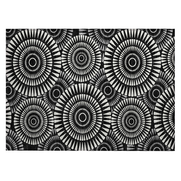 Addison Chantille ACN877 Black Rug