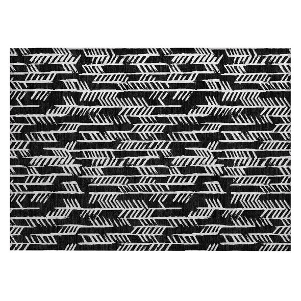 Addison Chantille ACN906 Black Rug