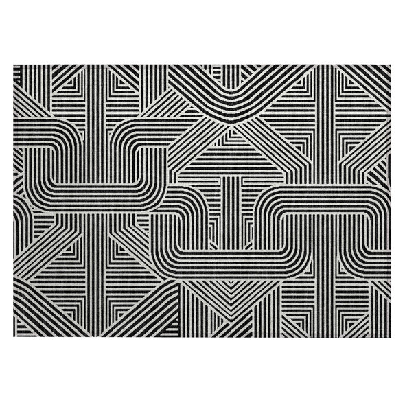 Addison Chantille ACN917 Black Rug
