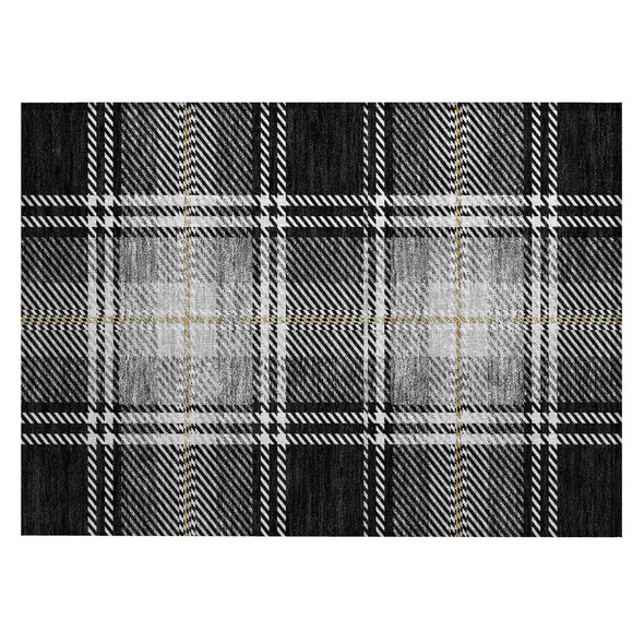 Addison Chantille ACN935 Black Rug