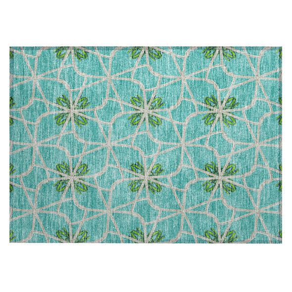 Addison Chantille ACN958 Aqua Rug