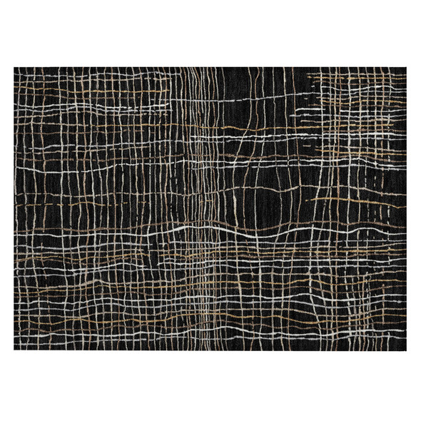 Addison Chantille ACN998 Black Rug
