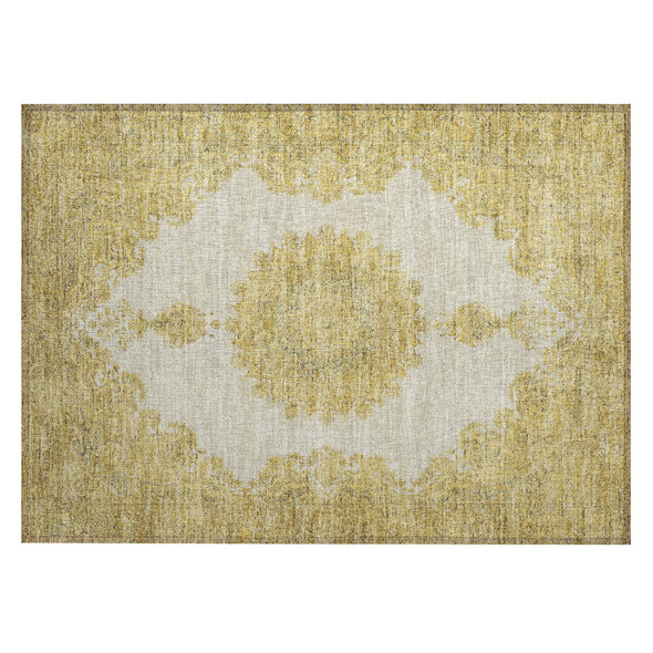Addison Chantille ACN1003 Gold Rug