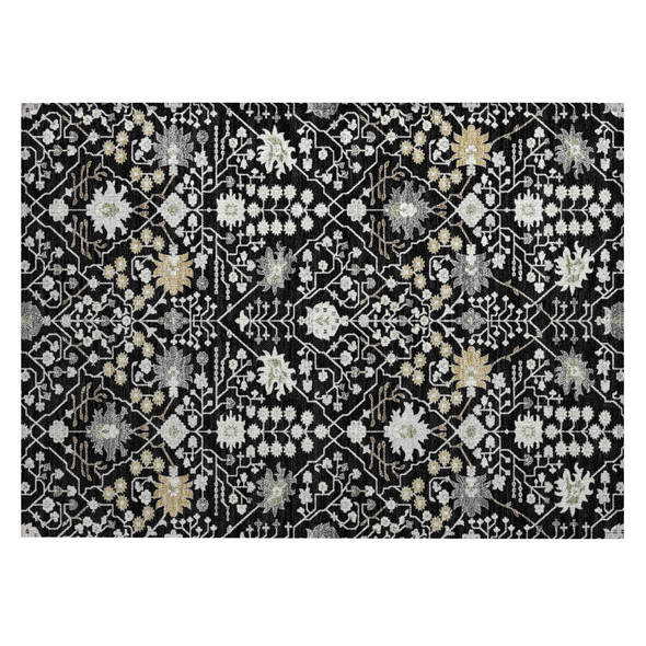 Addison Chantille ACN1009 Black Rug