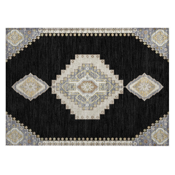 Addison Chantille ACN1014 Black Rug