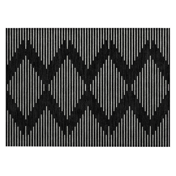 Addison Chantille ACN1016 Black Rug