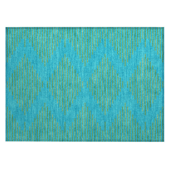 Addison Chantille ACN1017 Aqua Rug
