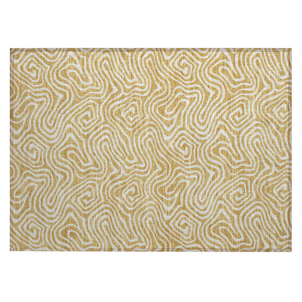 Addison Chantille ACN1030 Gold Rug
