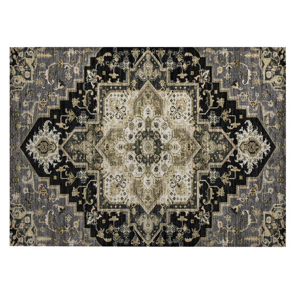 Addison Chantille ACN1036 Black Rug