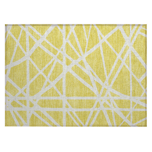 Addison Chantille ACN1040 Yellow Rug