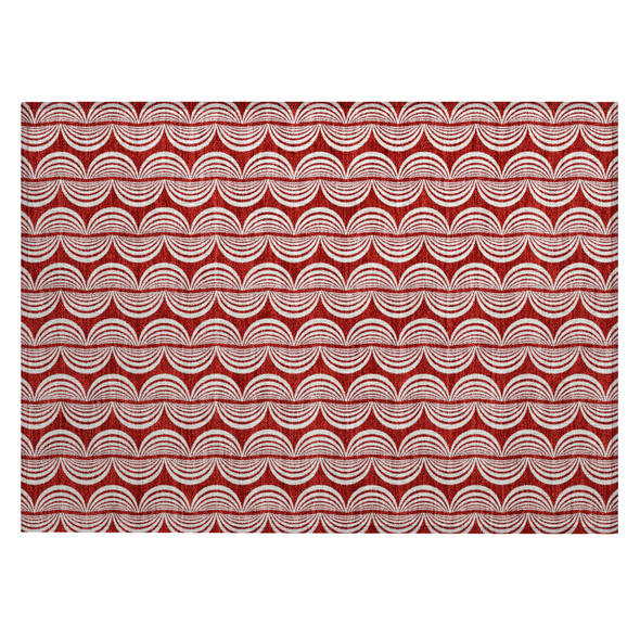Addison Chantille ACN1055 Red Rug