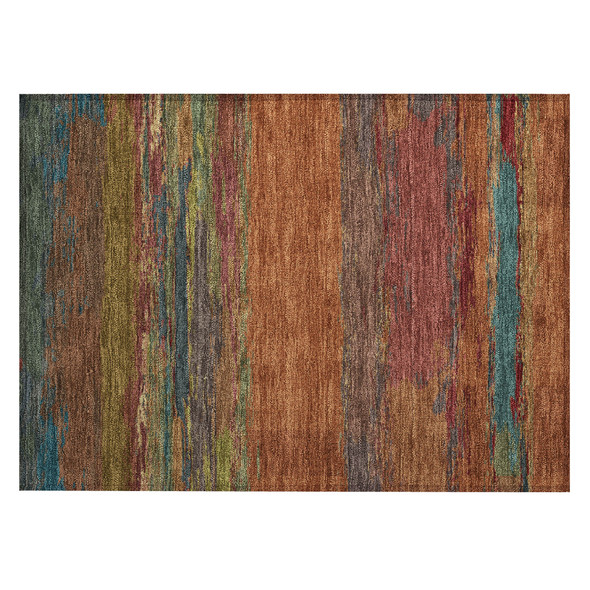 Addison Chantille ACN1286 Terracotta Rug