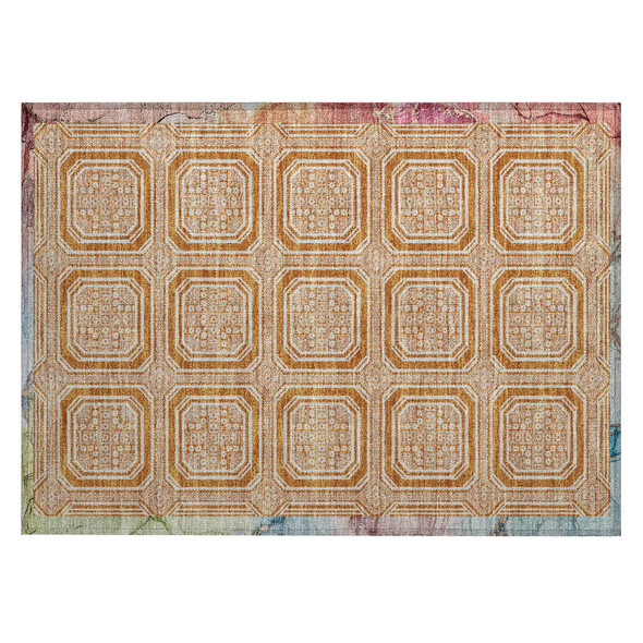 Addison Chantille ACN1464 Terracotta Rug