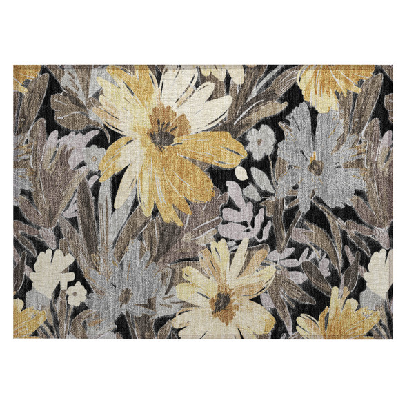 Addison Chantille ACN1481 Black Rug