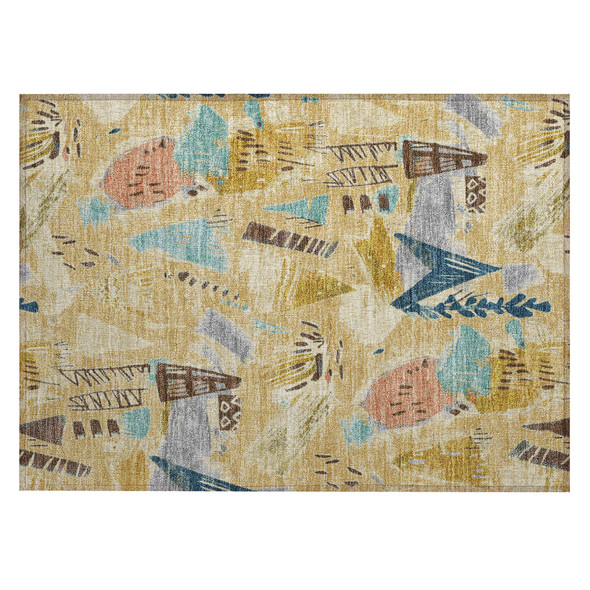 Addison Chantille ACN1574 Gold Rug
