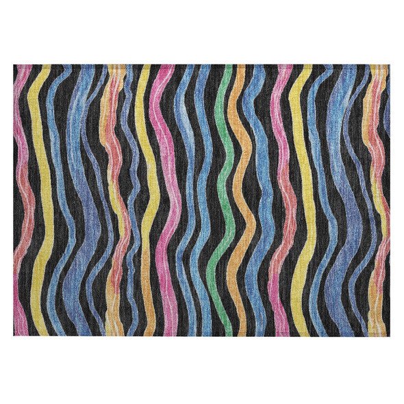 Addison Chantille ACN1581 Black Rug