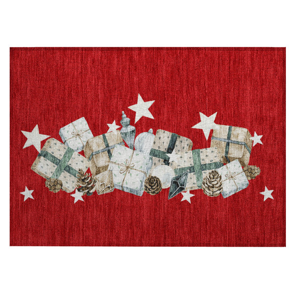 Addison Chantille ACN1825 Red Rug