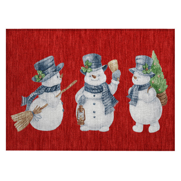 Addison Chantille ACN1826 Red Rug