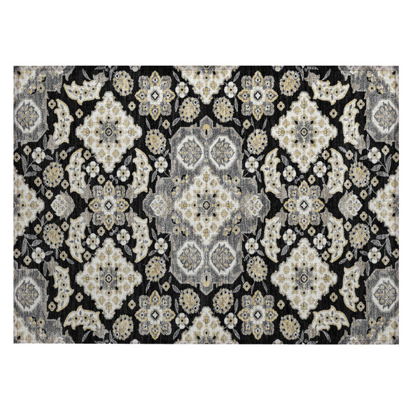 Addison Chantille ACN1853 Black Rug
