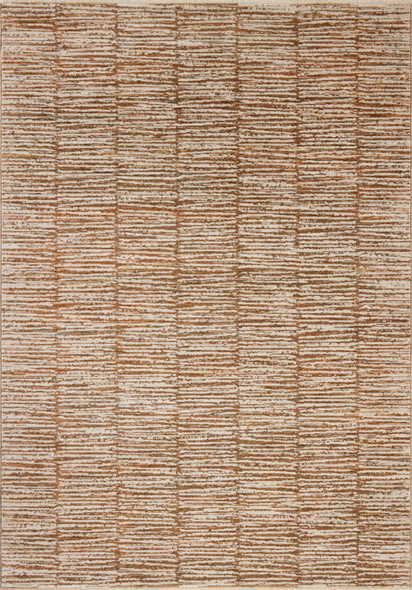 Loloi Nellie NEL-01 Terracotta Ivory Rug