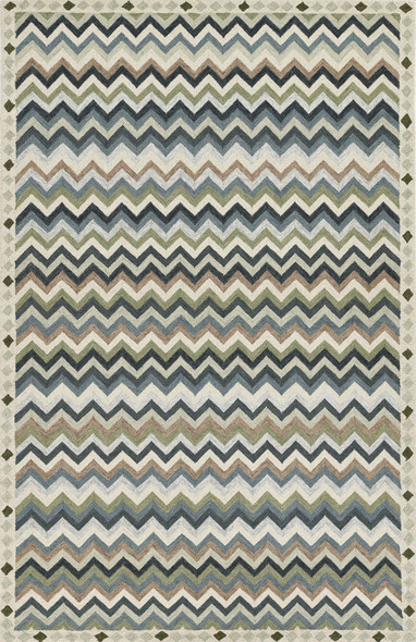 Momeni Erin Gates Abbott ABB-1 Blue Rug