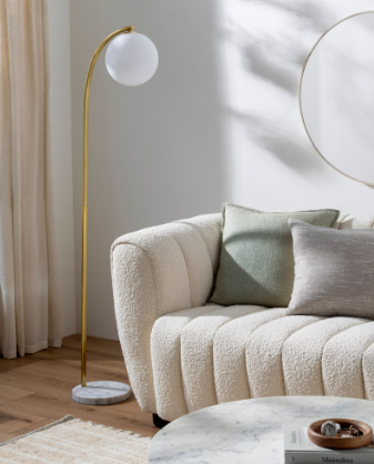 Surya Aquilon AQL-001 Accent Floor Lamp