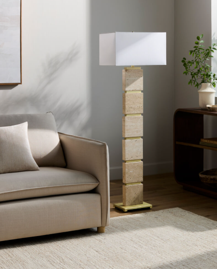 Surya Ponta PNT-001 Accent Floor Lamp