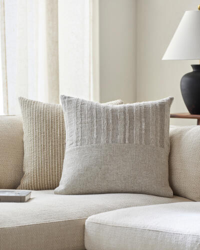 Surya Loomed Luxe LOX-001 Accent Pillow