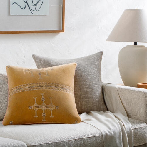Surya Velour VLU-003 Accent Pillow