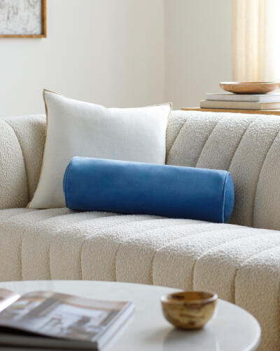Surya Cotton Velvet CV-094 Bolster Pillow