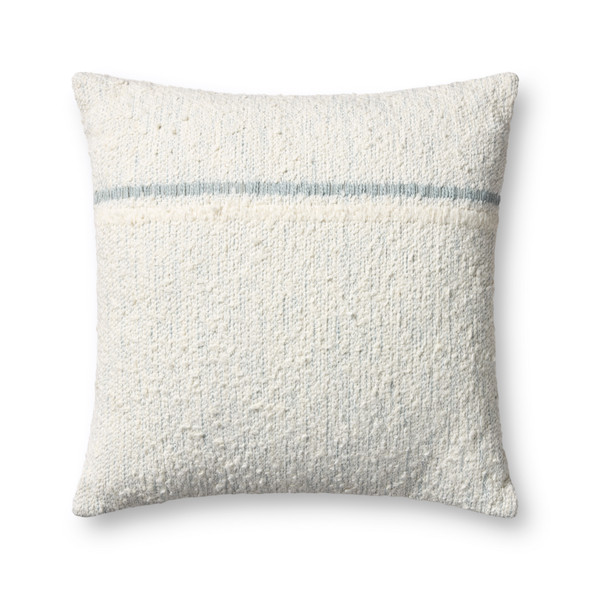 Loloi PLL0192 Ivory / Blue Pillow