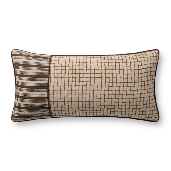 Loloi PLL0198 Brown Pillow