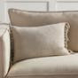 Jaipur Living Majere JEM07 Handmade Solid Light Gray Lumbar Pillow