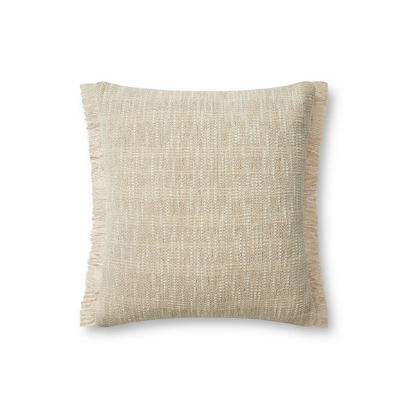 Loloi Bella PAR0008 Sand Natural Pillow