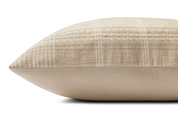 Loloi Lina PAR0016 Beige Ivory Pillow