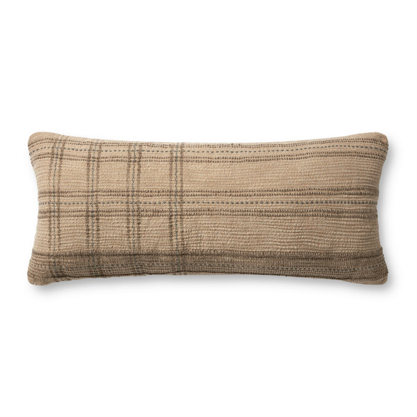 Loloi Calista PAR0018 Tan Slate Pillow