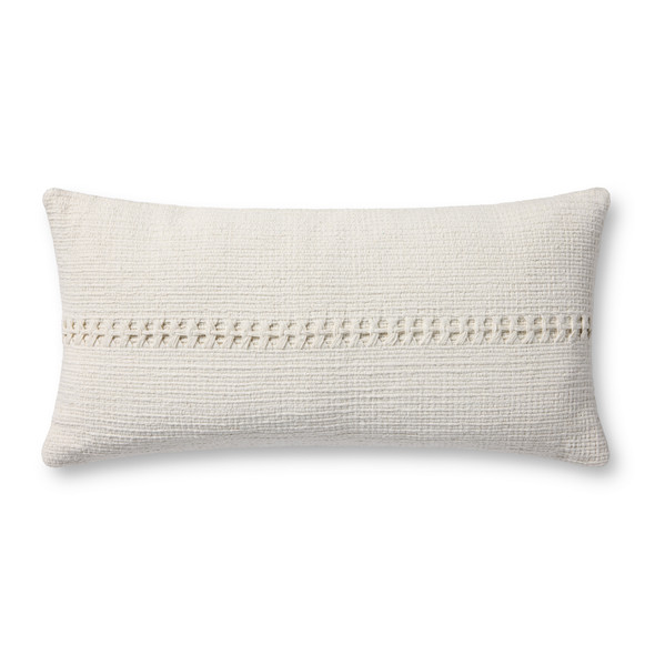 Loloi Harvey PCJ0018 White Pillow