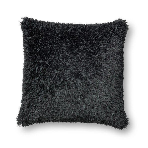 Loloi Pillows P0045 Black Pillow